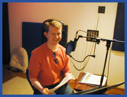 Ken Jenning's in Mirror Sound for a Voice Over