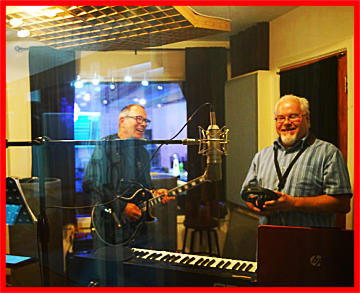 Kelly Reed's Band Recording at Mirror Sound Studio