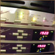 Apogee Analog to Digital converters placed in a 19 inch rack. 