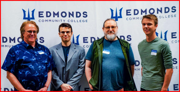 Mirror Sound's Ken Fordyce at Edmonds College for a meeting