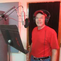 Darrell Duffy in Mirror Sound's Voice Over Studio for Voiceover