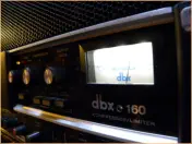 A Vintage DBX 160 Analog Compressor great for recording